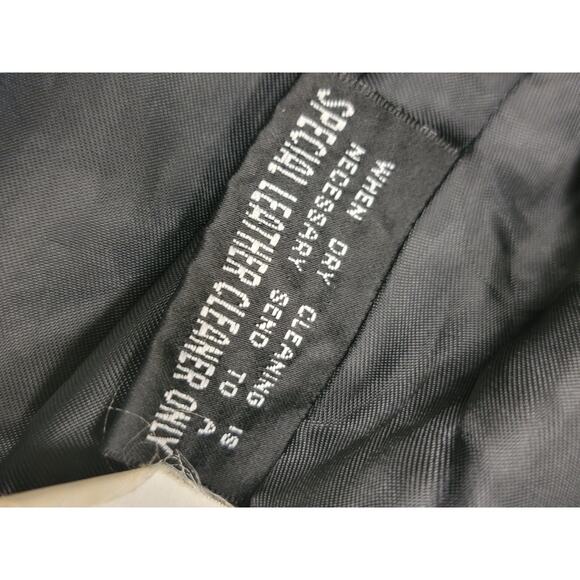 Wilsons Women's Black Moto Leather Jacket - Picture 10 of 16